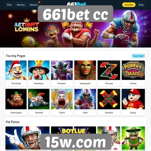 Opções de jogos disponíveis na plataforma 661bet cc