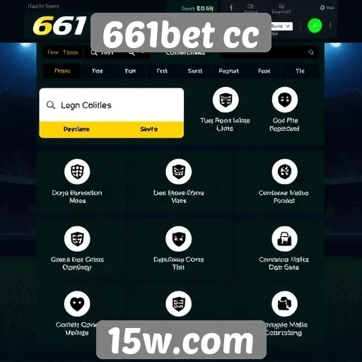 Avaliação das funcionalidades do site 661bet cc
