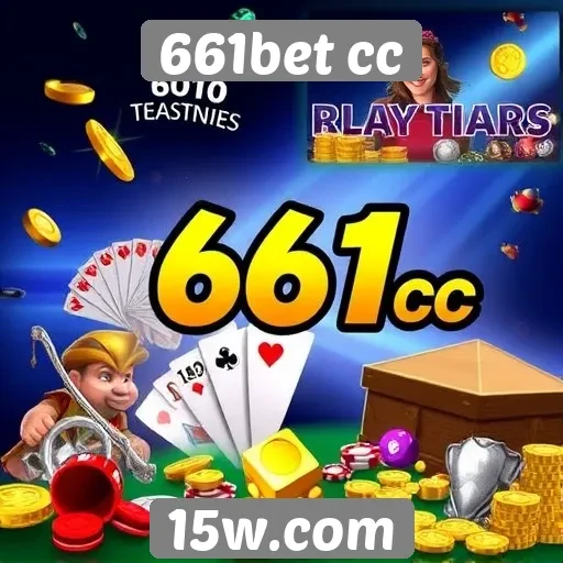 Variedade de jogos disponíveis no 661bet cc